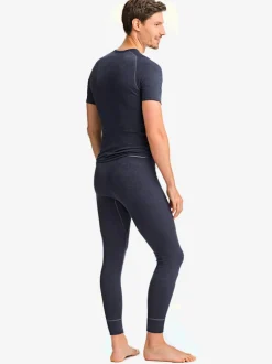 Sous-vêtement pour homme, long côtes fines