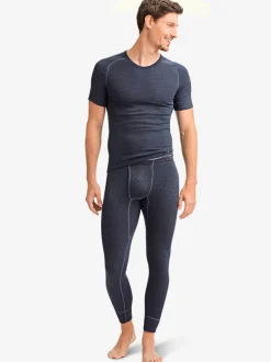 Sous-vêtement pour homme, long côtes fines