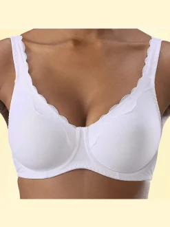 Soutien-gorge à armatures avec bonnets préformés doublés sans coutures (sans garnissage)
