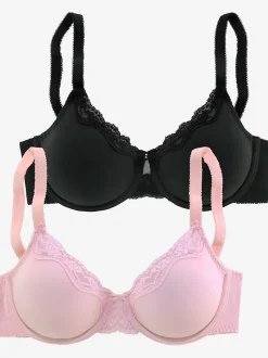 Soutien-gorge à armatures avec bonnets préformés sans coutures avec garnissage léger