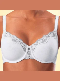 Soutien-gorge à armatures avec bonnets préformés sans coutures avec garnissage léger