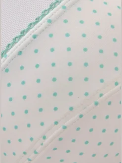 Soutien-gorge à armatures avec empiècement résille (sans garnissage)