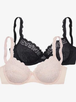 Soutien-gorge à armatures féminin petite fleur (sans garnissage)