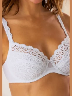 Soutien-gorge à armatures féminin petite fleur (sans garnissage)