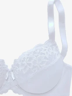 Soutien-gorge à armatures lot de 2 jolis soutiens-gorge en dentelle petite fleur (sans garnissage)