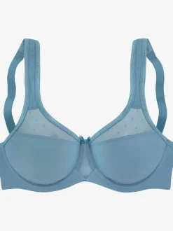 Soutien-gorge à armatures (sans garnissage) avec effet minimiseur