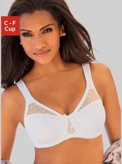 Soutien-gorge à armatures (sans garnissage) avec effet minimiseur