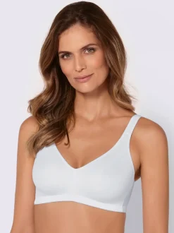 Soutien-gorge basique sans motif bretelles confort