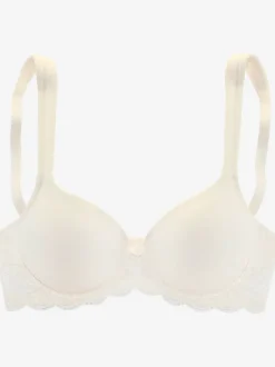 Soutien-gorge à coques avec bonnets préformés sans coutures rembourrés