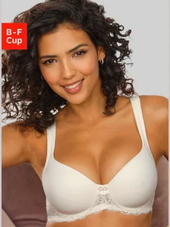 Soutien-gorge à coques avec bonnets préformés sans coutures rembourrés
