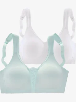 Soutien-gorge doux sans armatures, bonnets préformés sans couture