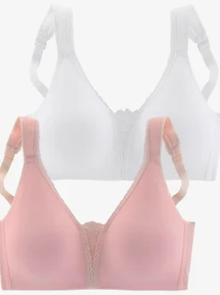 Soutien-gorge doux sans armatures, bonnets préformés sans couture