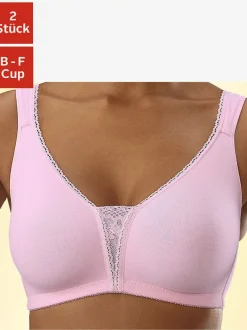 Soutien-gorge doux sans armatures, bonnets préformés sans couture