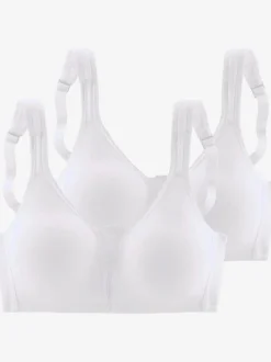 Soutien-gorge doux sans armatures, bonnets préformés sans couture