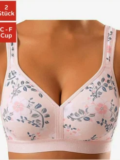 Soutien-gorge doux soutien-gorge basique (sans garnissage) en lot de 2