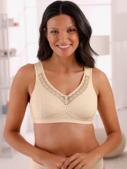 Soutien-gorge large sans armatures bon. b, c, d, e