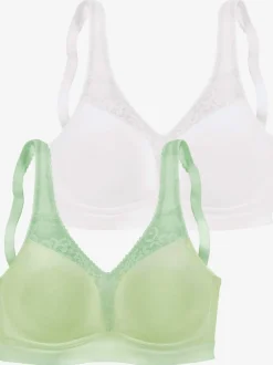 Soutien-gorge large séduisant lot de 2 soutiens-gorge féminins (sans garnissage)