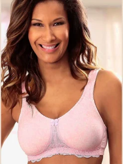 Soutien-gorge large soutien-gorge agréable à porter, sans armatures 100% coton