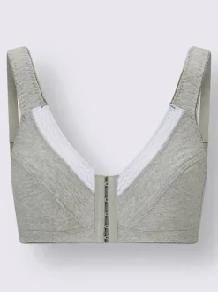 Soutien-gorge sans armatures à fermeture devant bon. a, b, c, d