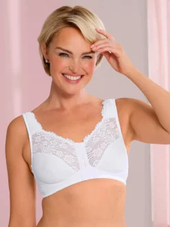Soutien-gorge sans armatures à fermeture devant bon. a, b, c, d