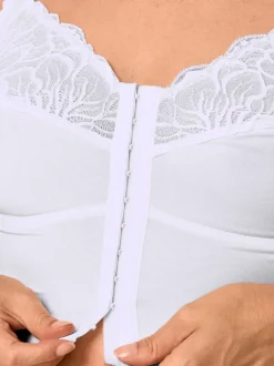 Soutien-gorge sans armatures à fermeture devant bon. b, c, d