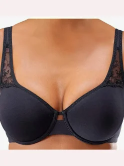 Soutien-gorge spécial t-shirt soutien-gorge à armatures en coton avec bonnets préformés sans coutures et sans garnissage