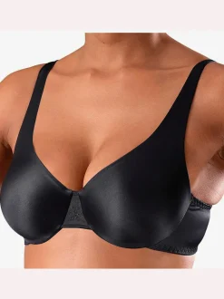 Soutien-gorge spécial t-shirt soutien-gorge à armatures et bonnets préformés sans couture en matière microtouch douce