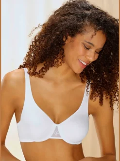 Soutien-gorge spécial t-shirt soutien-gorge à armatures et bonnets préformés sans couture en matière microtouch douce