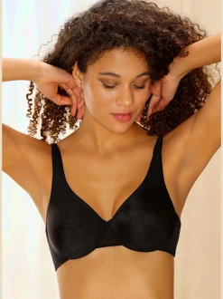 Soutien-gorge spécial t-shirt soutien-gorge à armatures et bonnets préformés sans couture en matière microtouch douce