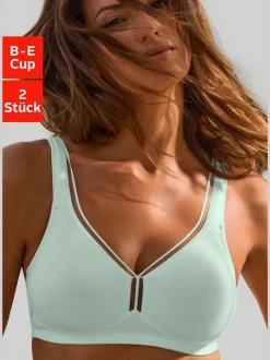 Soutien-gorge spécial t-shirt soutien-gorge confort petite fleur en coton doux