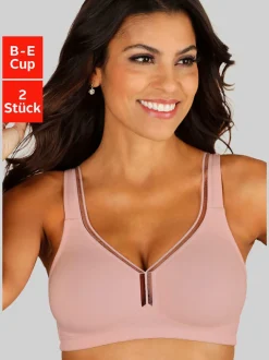Soutien-gorge spécial t-shirt soutien-gorge confort petite fleur en coton doux
