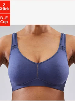 Soutien-gorge spécial t-shirt soutien-gorge doux sans armatures avec bonnets préformés sans coutures et sans garnissage – rien ne se voit