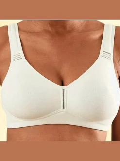 Soutien-gorge spécial t-shirt soutien-gorge doux sans armatures avec bonnets préformés sans coutures et sans garnissage – rien ne se voit