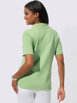 sweat à capuche manches courtes et imprimé graphique devant