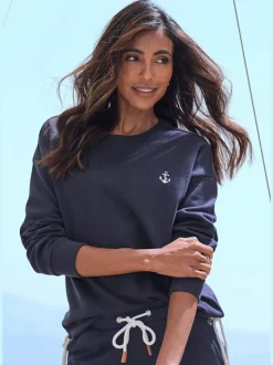 Sweater sweatshirt au coloris uni tendance