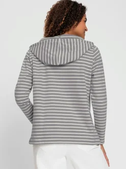 Sweatshirt à capuche pur coton