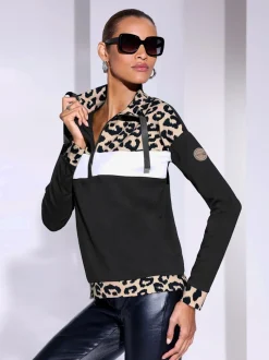 Sweatshirt mélange de modal doux