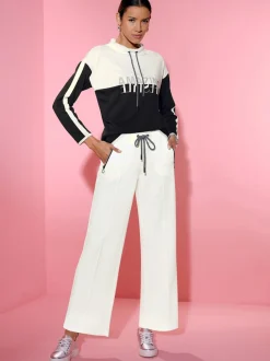 Sweatshirt mélange de modal doux