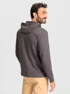 Sweatshirt poche poitrine à glissière