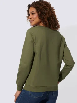 Sweatshirt pur coton