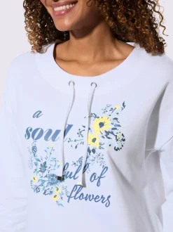 Sweatshirt pur coton