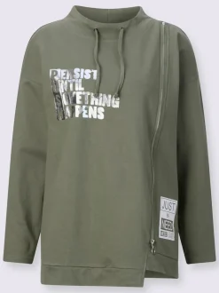 Sweatshirt pur coton