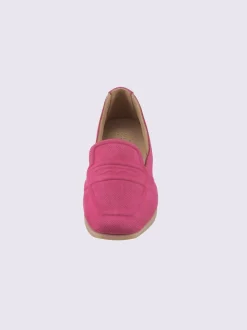 Trotteurs cuir velours de vache.