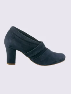 Trotteurs à front haut textile doux en synthétique velours
