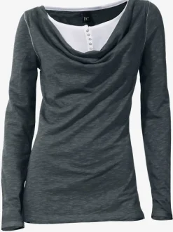 T-shirt 2 en 1 qualité viscose douce