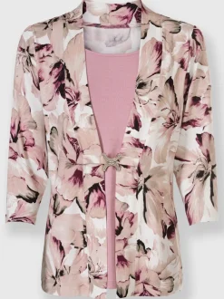 T-shirt 2 en 1 viscose