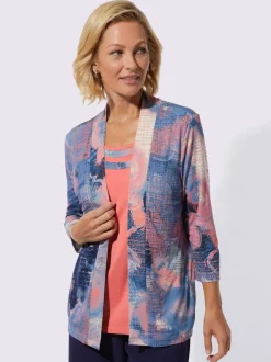 T-shirt 2 en 1 viscose douce et fluide