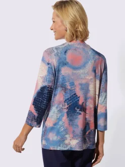 T-shirt 2 en 1 viscose douce et fluide