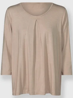 T-shirt à encolure ronde avec viscose (ecovero)