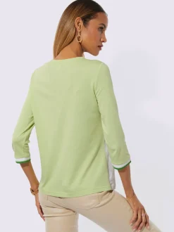 T-shirt à encolure ronde mélange de modal doux